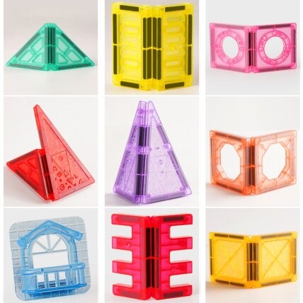 WOOPIE magnetinės konstrukcinės 3D kaladėlės edukacinis rinkinys Pilis Transporto priemonės 110 el. 5 WOOPIE magnetinės konstrukcinės 3D kaladėlės edukacinis rinkinys Pilis Transporto priemonės 110 el. 5