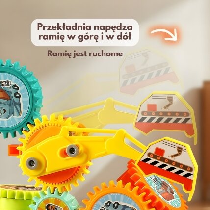 WOOPIE Interaktyvios konstrukcinės kaladėlės – krumpliaračiai, 18 vnt. 4 WOOPIE Interaktyvios konstrukcinės kaladėlės – krumpliaračiai, 18 vnt. 4