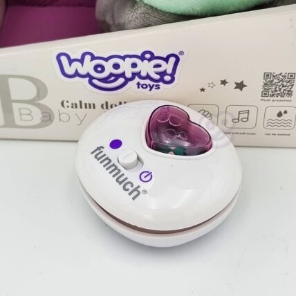 WOOPIE BABY Interaktyvus pliušinis žaislas–migdukas kūdikiams, šviesa, garsas, šuniukas 7