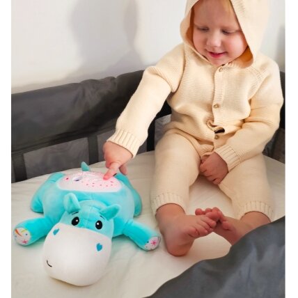 WOOPIE BABY Minkštas žaislas su projektoriumi 2in1 Migdyklė Begemotas 4 WOOPIE BABY Minkštas žaislas su projektoriumi 2in1 Migdyklė Begemotas 4