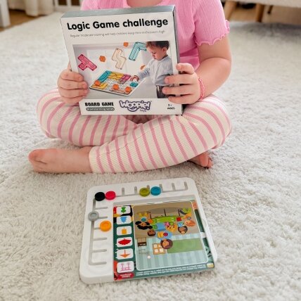 WOOPIE 60 loginių žaidimų rinkinys 3+ 3 WOOPIE 60 loginių žaidimų rinkinys 3+ 3