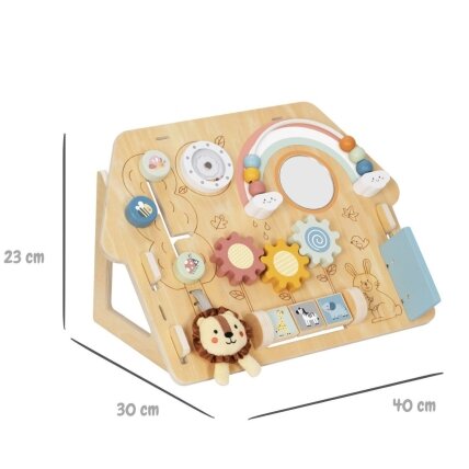 WOOPIE GREEN Manipuliacinė edukacinė sensorinė lentelė Namelis Montessori 2in1 8 el. 14 WOOPIE GREEN Manipuliacinė edukacinė sensorinė lentelė Namelis Montessori 2in1 8 el. 14