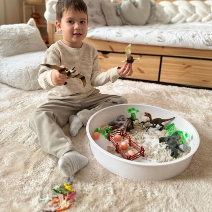 WOOPIE Dinozaurų figūrėlių rinkinys 40 vnt. 1 WOOPIE Dinozaurų figūrėlių rinkinys 40 vnt. 1