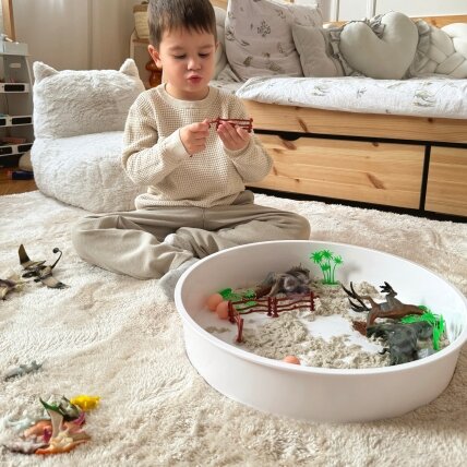 WOOPIE Dinozaurų figūrėlių rinkinys 40 vnt. 5 WOOPIE Dinozaurų figūrėlių rinkinys 40 vnt. 5