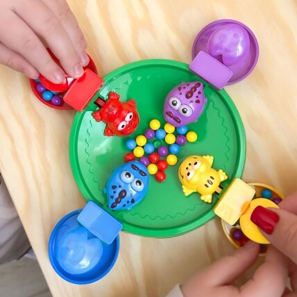 WOOPIE Vikrumo stalo žaidimas ALKANI LINKSMAI VARLYTĖS IR KROKODILIUKAI 3+ 3 WOOPIE Vikrumo stalo žaidimas ALKANI LINKSMAI VARLYTĖS IR KROKODILIUKAI 3+ 3