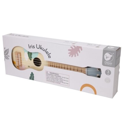 CLASSIC WORLD Medinė ukulelė gitara vaikams, mėlyna 11