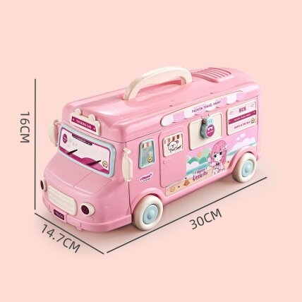 WOOPIE 2in1 kemperis ir namelis XXL lėlių rinkinys 6 WOOPIE 2in1 kemperis ir namelis XXL lėlių rinkinys 6