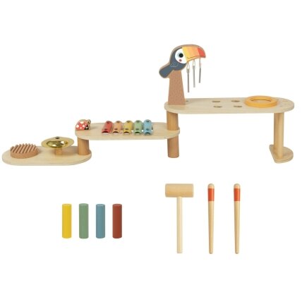 TOOKY TOY Edukacinis muzikinis staliukas - Tukanas 3