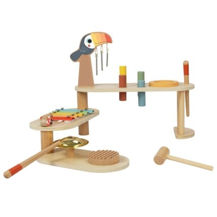 TOOKY TOY Edukacinis muzikinis staliukas - Tukanas 7 TOOKY TOY Edukacinis muzikinis staliukas - Tukanas 7