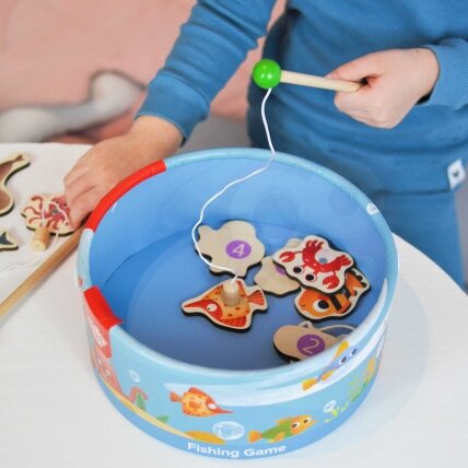 TOOKY TOY Vikrumo žaidimas Žuvyčių gaudymas Žvejyba 2