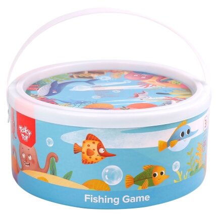 TOOKY TOY Vikrumo žaidimas Žuvyčių gaudymas Žvejyba 7