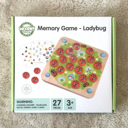 WOOPIE GREEN Memory medinis edukacinis atminties žaidimas dėlionė boružė 8 WOOPIE GREEN Memory medinis edukacinis atminties žaidimas dėlionė boružė 8