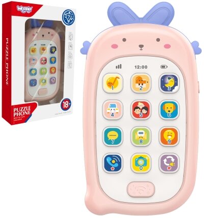 WOOPIE BABY Interaktyvus telefonas su garsais