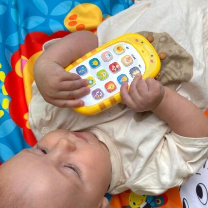 WOOPIE BABY Interaktyvus telefonas su garsais 1