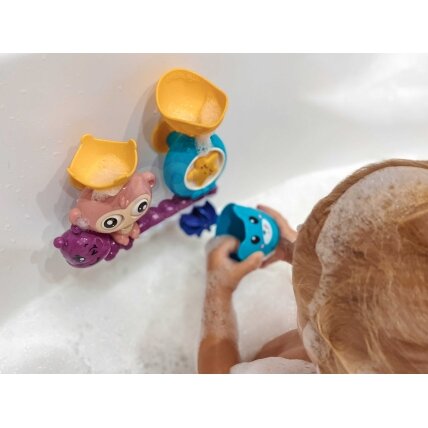 WOOPIE BABY Vandens žaislas maudynėms Beždžionėlė + puodelis 4