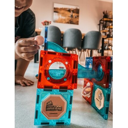 WOOPIE Magnetinės kaladėlės Šviečiantis kamuoliukų takelis 75 el. 6 WOOPIE Magnetinės kaladėlės Šviečiantis kamuoliukų takelis 75 el. 6