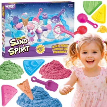 WOOPIE SAND FAIRY Kinetinis smėlis Rinkinys Ledainė Desertai 24 el. WOOPIE SAND FAIRY Kinetinis smėlis Rinkinys Ledainė Desertai 24 el.
