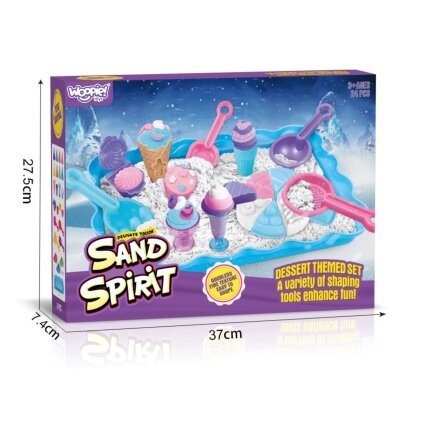WOOPIE SAND FAIRY Kinetinis smėlis Rinkinys Ledainė Desertai 24 el. 2 WOOPIE SAND FAIRY Kinetinis smėlis Rinkinys Ledainė Desertai 24 el. 2