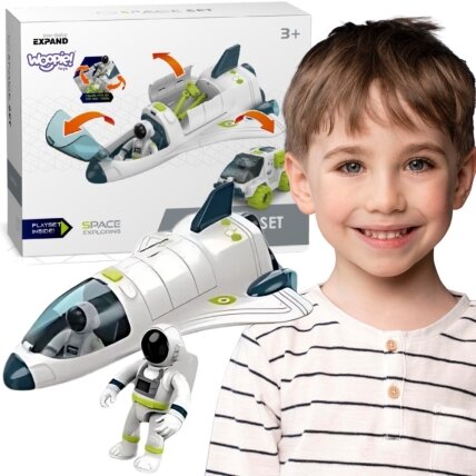 WOOPIE kosminis rinkinys: erdvėlaivis ir marsaeigis Space Set WOOPIE kosminis rinkinys: erdvėlaivis ir marsaeigis Space Set