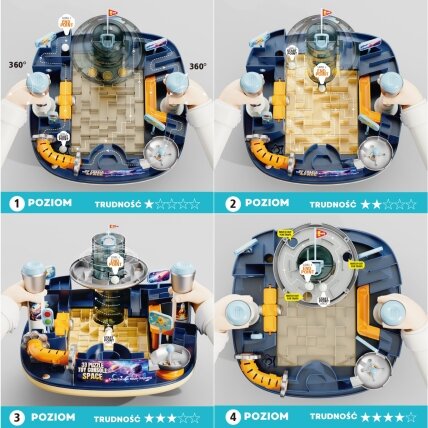 WOOPIE Kosminis 3D labirintas Vikrumo žaidimas Konsolė 1