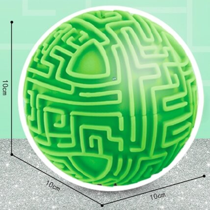 WOOPIE Žalias 3D labirinto kamuolys vikrumo žaidimas Amaze Ball 6