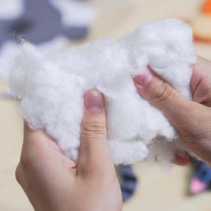 WOOPIE Vaikiškas siuvimo rinkinys ŠUNIUKAI DIY raktų pakabukas 4 WOOPIE Vaikiškas siuvimo rinkinys ŠUNIUKAI DIY raktų pakabukas 4
