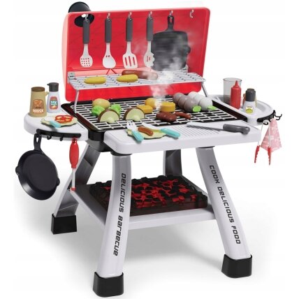 WOOPIE Interaktyvus lauko grilis Barbecue virtuvė su garų efektu LED XL rinkinys 41 el. 6 WOOPIE Interaktyvus lauko grilis Barbecue virtuvė su garų efektu LED XL rinkinys 41 el. 6