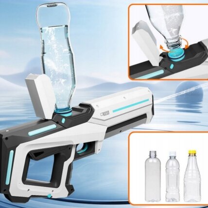 WOOPIE Elektrinis vandens pistoletas automatinis blasteris 2 WOOPIE Elektrinis vandens pistoletas automatinis blasteris 2