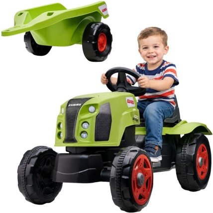 FALK minamas traktorius Claas Arion 470 su priekaba ir atidaromu variklio dangčiu 2–6 m.