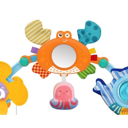 WOOPIE BABY Lankas–arkas Pakabinama žaislinė juosta lovytei, vežimėliui, automobilinei kėdutei 2 WOOPIE BABY Lankas–arkas Pakabinama žaislinė juosta lovytei, vežimėliui, automobilinei kėdutei 2