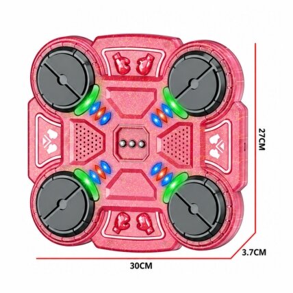 WOOPIE Išmanus muzikinis bokso taikinys Bluetooth ROŽINIS 11 el. 4 WOOPIE Išmanus muzikinis bokso taikinys Bluetooth ROŽINIS 11 el. 4