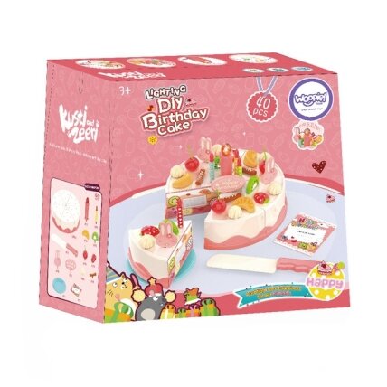 WOOPIE gimtadienio tortas pjaustymui, žvakutės, vaisiai 40 el. 8 WOOPIE gimtadienio tortas pjaustymui, žvakutės, vaisiai 40 el. 8