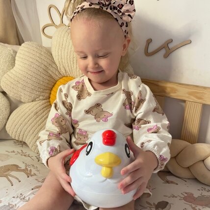 WOOPIE Edukacinė vištelė Montessori rūšiuoklis formų mokymuisi 2 WOOPIE Edukacinė vištelė Montessori rūšiuoklis formų mokymuisi 2