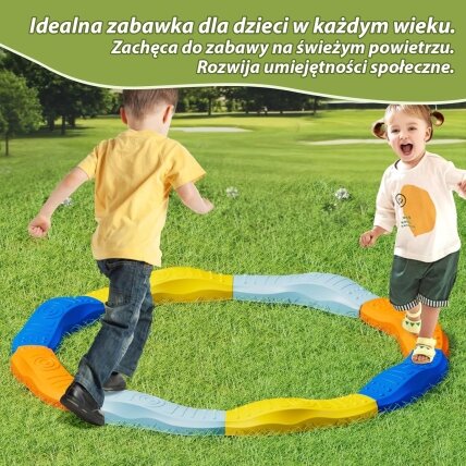 WOOPIE Modulinis pusiausvyros takelis Sensorinis takas Ratas 4