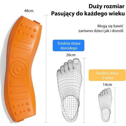 WOOPIE Modulinis pusiausvyros takelis Sensorinis takas Ratas 7