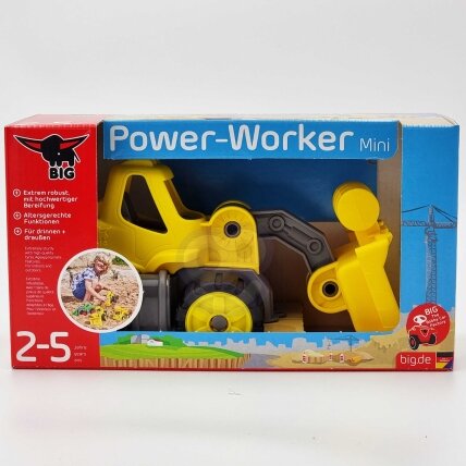 BIG Power Worker Mini krautuvas smėliui 10 BIG Power Worker Mini krautuvas smėliui 10