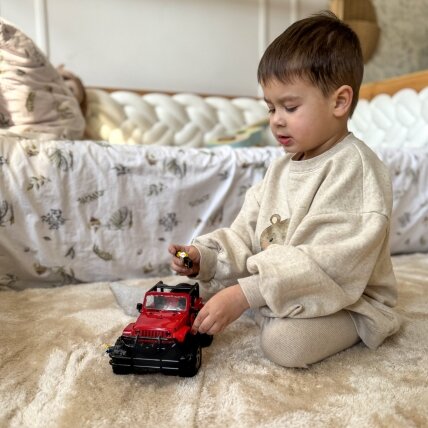 WOOPIE Jeep visureigis su garsu ir šviesa 3