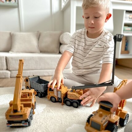 WOOPIE Didelis statybinių automobilių rinkinys 6in1 7 WOOPIE Didelis statybinių automobilių rinkinys 6in1 7