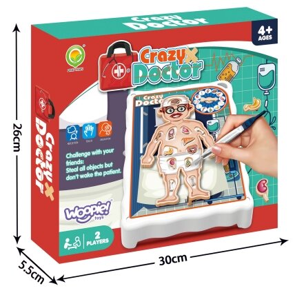 WOOPIE vikrumo žaidimas „Pašėlęs gydytojas“ 7