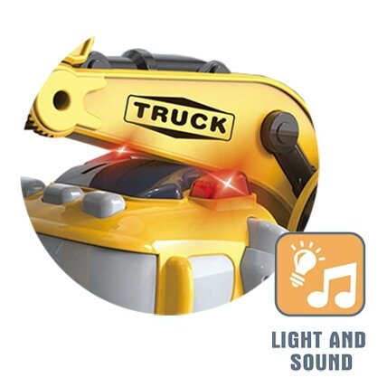 WOOPIE ekskavatorius City Truck su garso ir šviesos efektais 9 WOOPIE ekskavatorius City Truck su garso ir šviesos efektais 9
