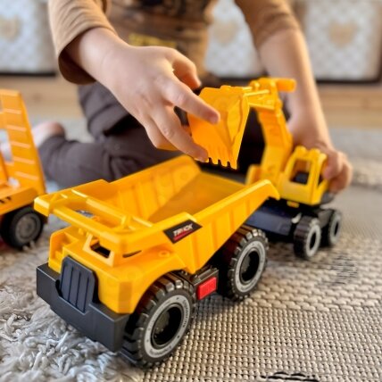 WOOPIE Autovežis su statybinėmis transporto priemonėmis 2 WOOPIE Autovežis su statybinėmis transporto priemonėmis 2