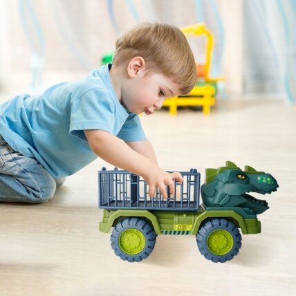 WOOPIE Dinozaurų sunkvežimis-transportuotojas figūrėlėms 3