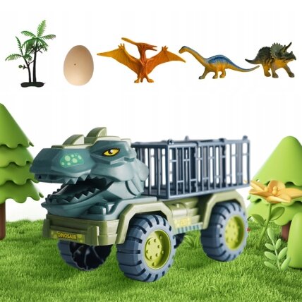 WOOPIE Dinozaurų sunkvežimis-transportuotojas figūrėlėms 10