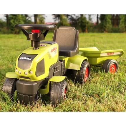 FALK vaikiškas traktoriukas Baby Claas Axos 310 žalias su priekaba nuo 1 metų 7 FALK vaikiškas traktoriukas Baby Claas Axos 310 žalias su priekaba nuo 1 metų 7