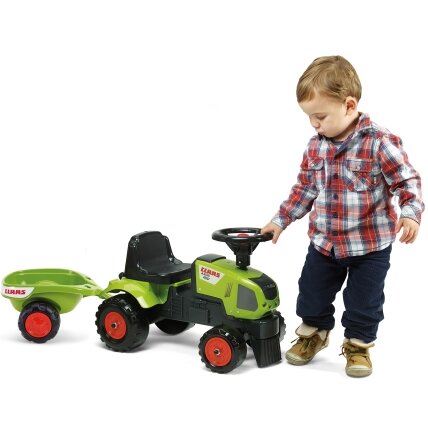FALK vaikiškas traktoriukas Baby Claas Axos 310 žalias su priekaba nuo 1 metų 10 FALK vaikiškas traktoriukas Baby Claas Axos 310 žalias su priekaba nuo 1 metų 10