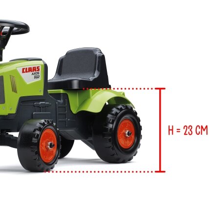 FALK vaikiškas traktoriukas Baby Claas Axos 310 žalias su priekaba nuo 1 metų 12 FALK vaikiškas traktoriukas Baby Claas Axos 310 žalias su priekaba nuo 1 metų 12
