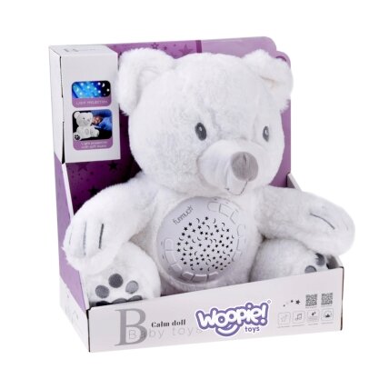WOOPIE BABY minkštas žaislas meškiukas su projektoriumi, raminantis, 15 melodijų 8 WOOPIE BABY minkštas žaislas meškiukas su projektoriumi, raminantis, 15 melodijų 8