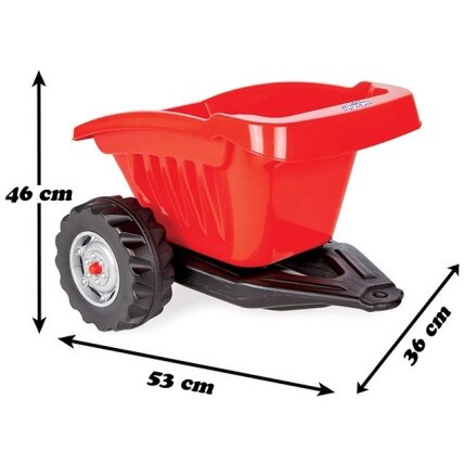 WOOPIE Priekaba-vartytuvas ACTIVE TRAILER Raudona 35 kg 1