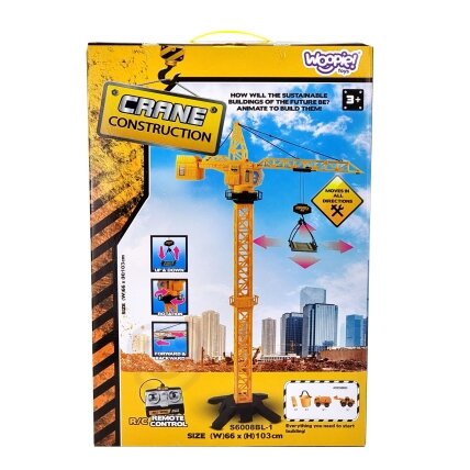 WOOPIE nuotoliniu būdu valdomas kranas 103 cm R/C sunkvežimis ekskavatorius + 4 priedai 7 WOOPIE nuotoliniu būdu valdomas kranas 103 cm R/C sunkvežimis ekskavatorius + 4 priedai 7