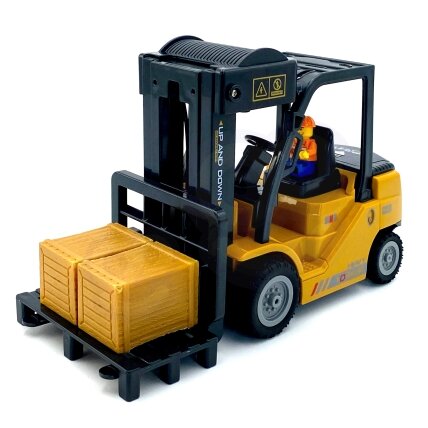 WOOPIE nuotoliniu būdu valdomas šakinis krautuvas 2in1 kranas RC - mastelis 1:24 10 WOOPIE nuotoliniu būdu valdomas šakinis krautuvas 2in1 kranas RC - mastelis 1:24 10